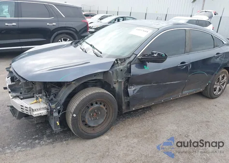 2018 Honda Civic Lx из США, поврежденный, VIN 2HGFC2F51JH610181